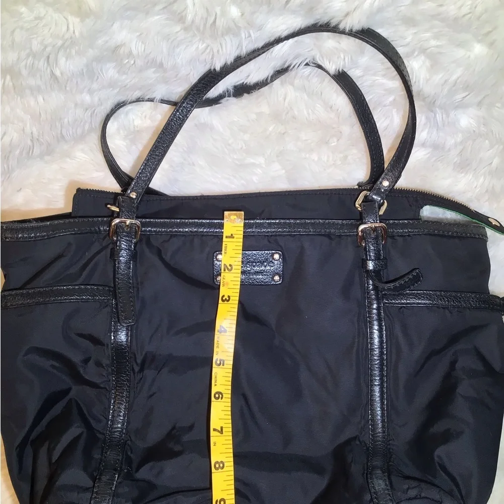 Kate spade black shoulder tote bag